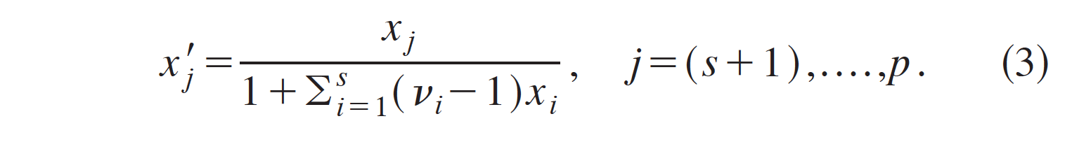 Equation (3)