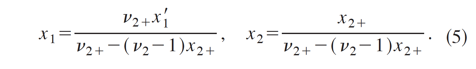 Equation (5)